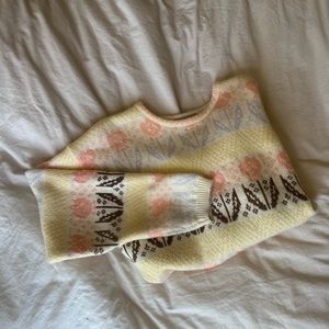 SOLD Vintage Tulip Sweater